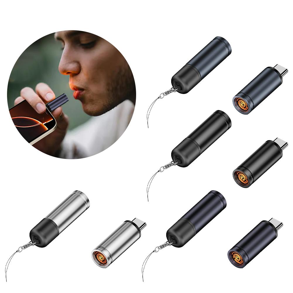 Type C Mini Lighter Blow-to-Ig – Outdoor Usb Power Adapter recenzja i cena