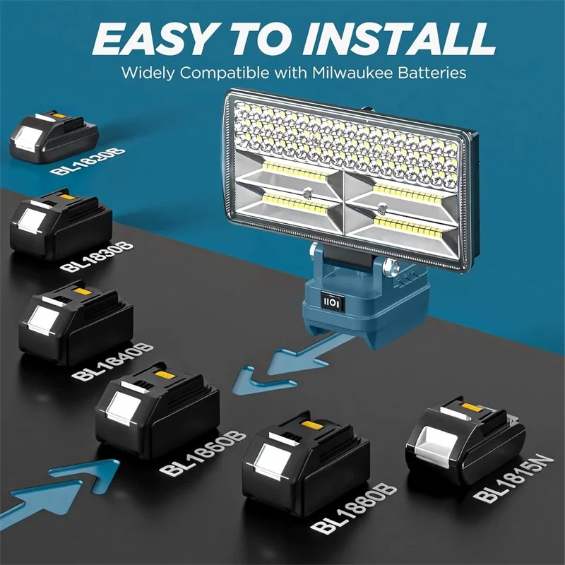 LED Camping Lantern for Makita – Outdoor Power Works recenzja i cena