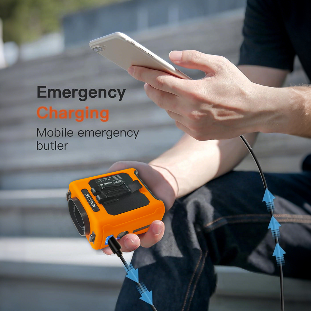 Waist Clip Fan Portable Hangin – Outdoor Usb Power Bank recenzja i cena
