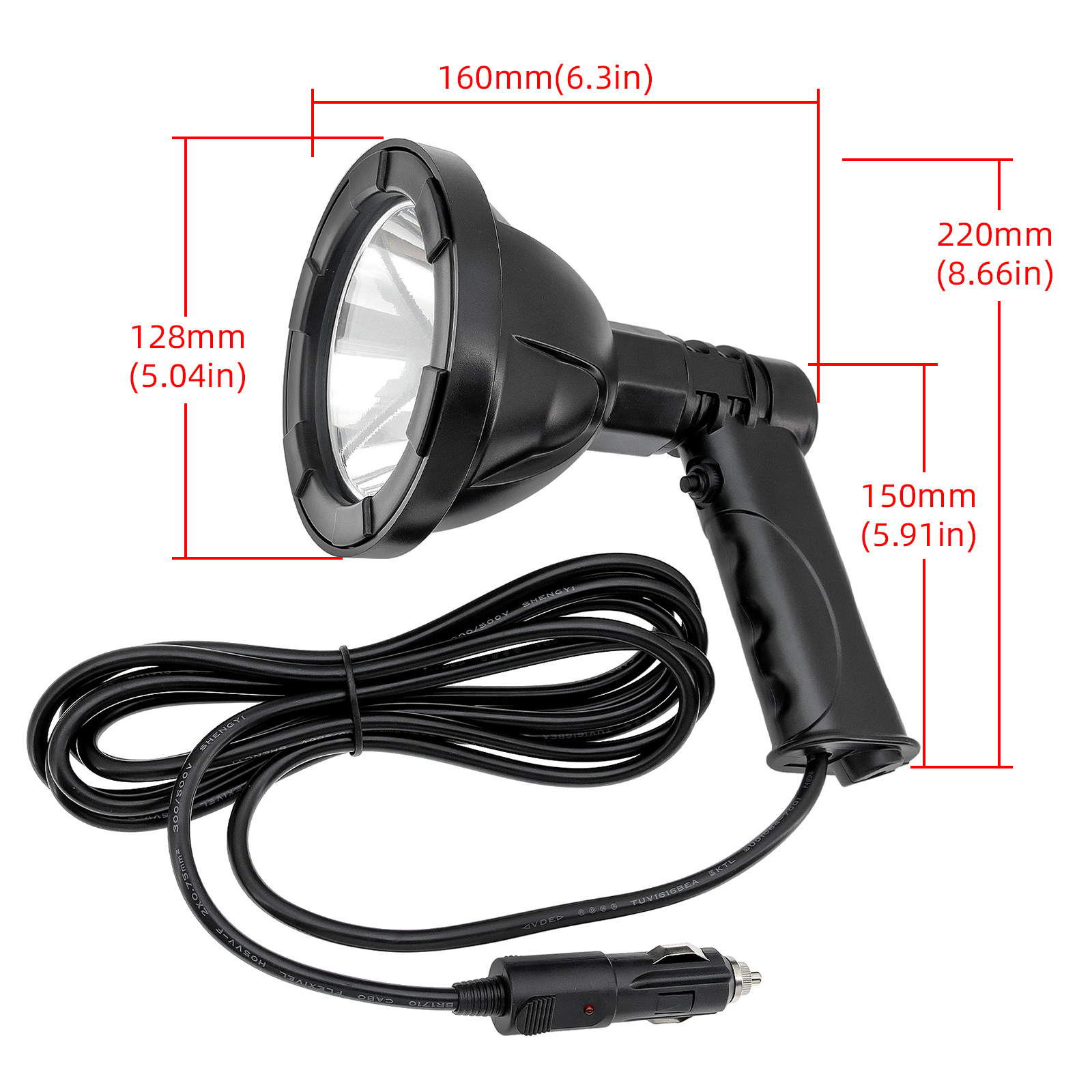 100W 4inch High Power Handheld – Outdoor Power Works recenzja i cena