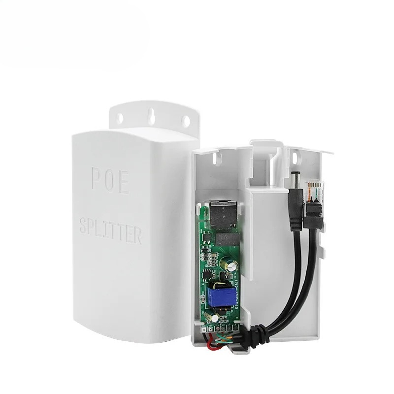 1PCS  POE Splitter 48V to 12V  – Outdoor Power Module recenzja i cena