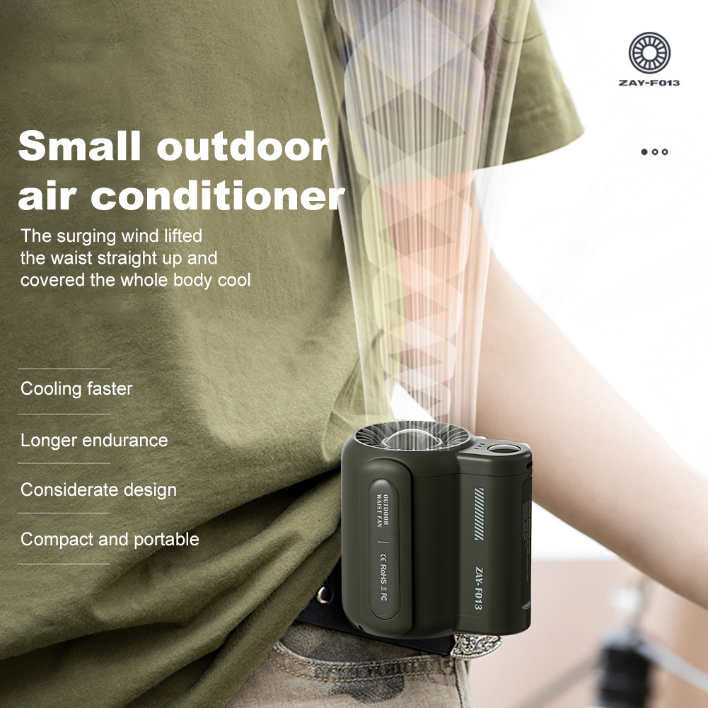 Mini Travel Wearable Waist Fan – Outdoor Power Works recenzja i cena