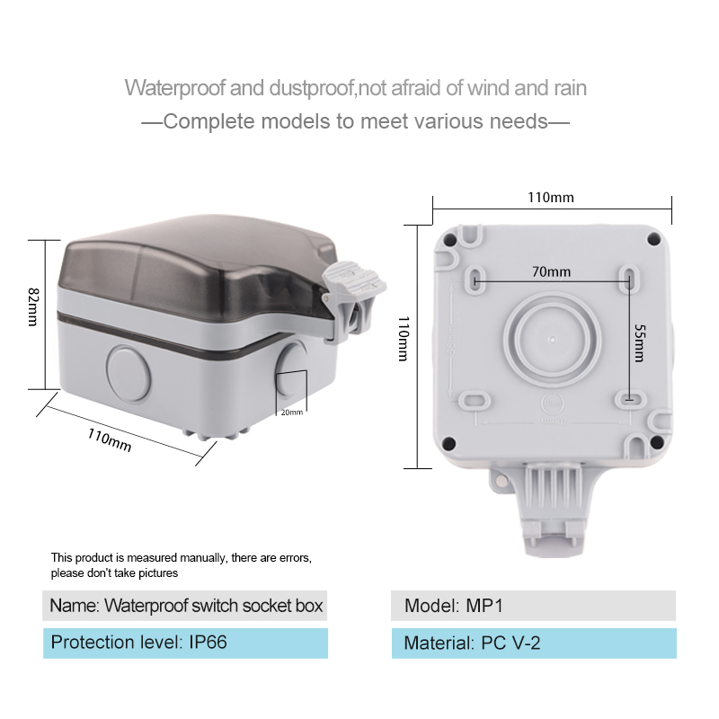 IP66 Outdoor Weatherproof 16A  – Outdoor Power Timer recenzja i cena