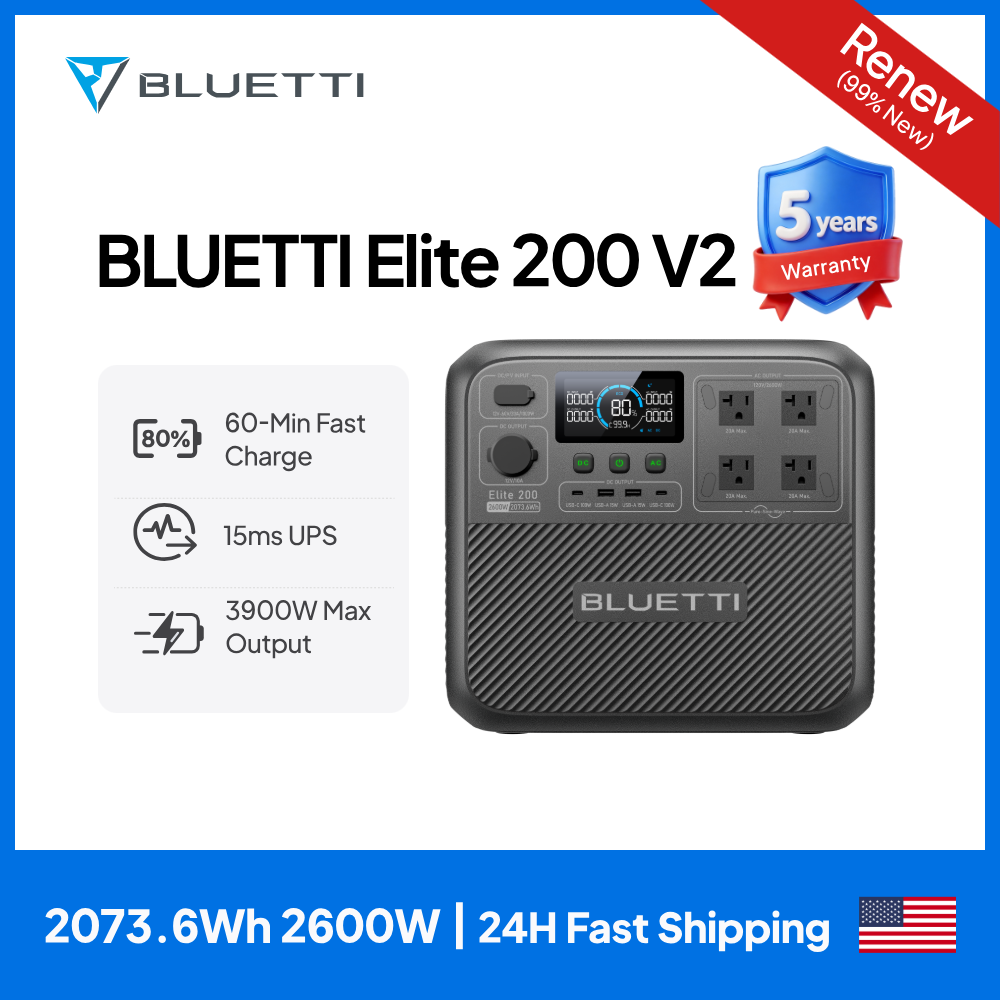 【Renew】BLUETTI Elite 200 V2 Po – Outdoor Power Tower recenzja i cena