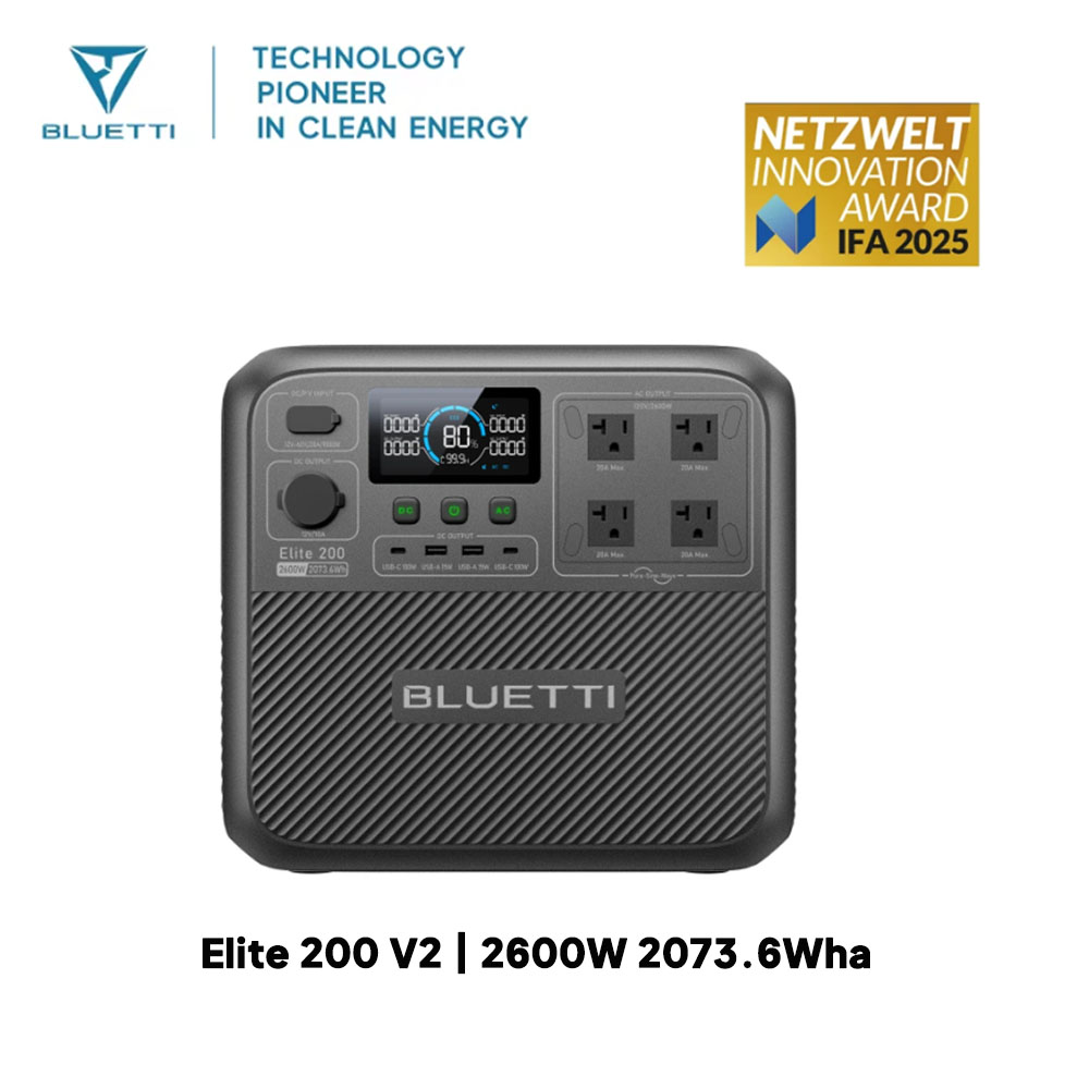 【Renew】BLUETTI Elite 200 V2 Po – Outdoor Power Tower recenzja i cena