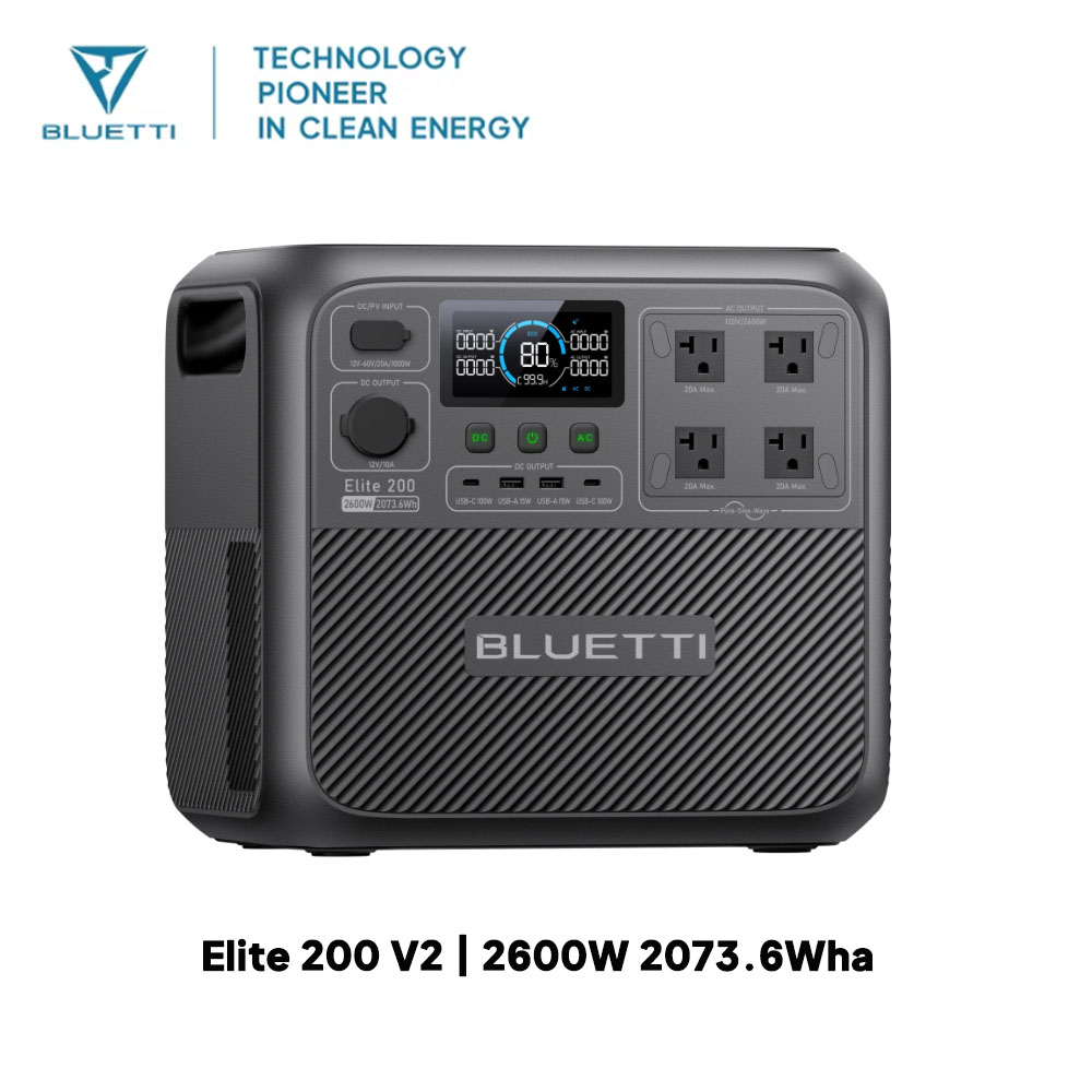 【Renew】BLUETTI Elite 200 V2 Po – Outdoor Power Tower recenzja i cena