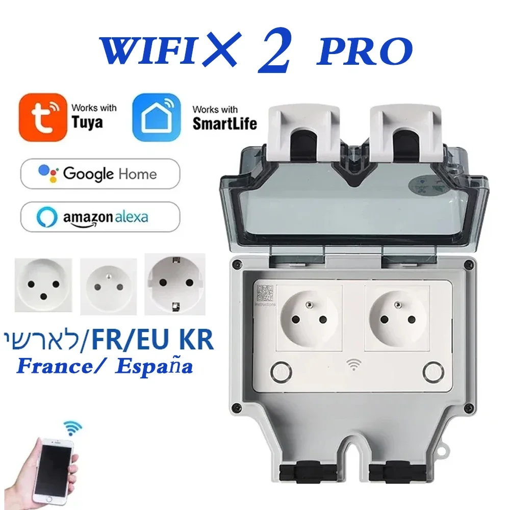 Tuya Waterproof Electrical Wal – Outdoor Power Outlet Wifi recenzja i cena