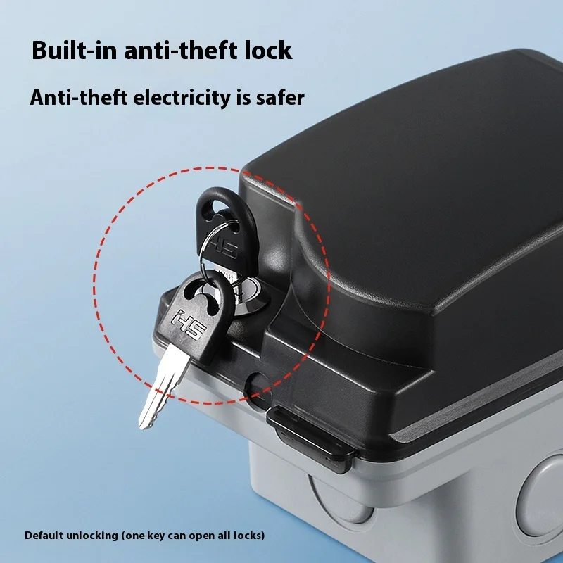 Outdoor Waterproof Socket Open – Outdoor Power Box Cover recenzja i cena