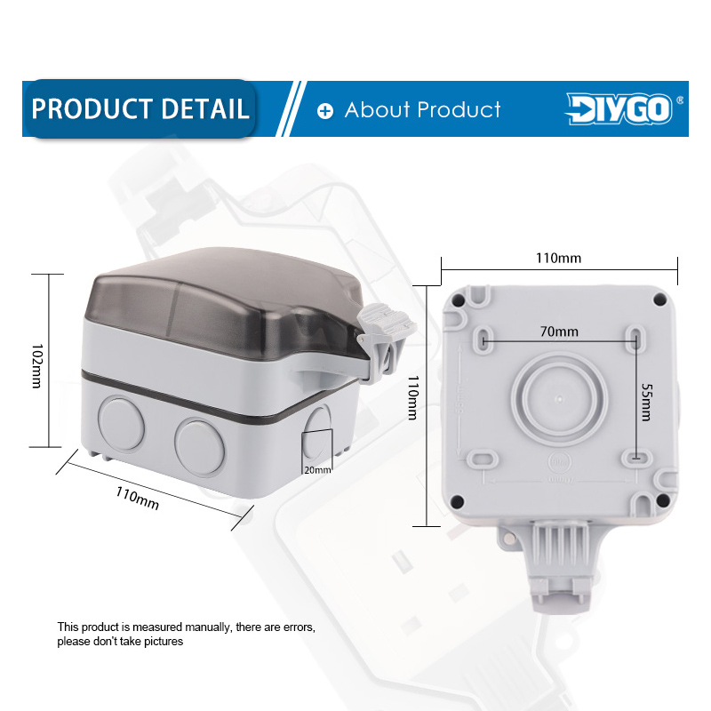 IP66 Outdoor Socket Wall Plug  – Outdoor Power Timer recenzja i cena