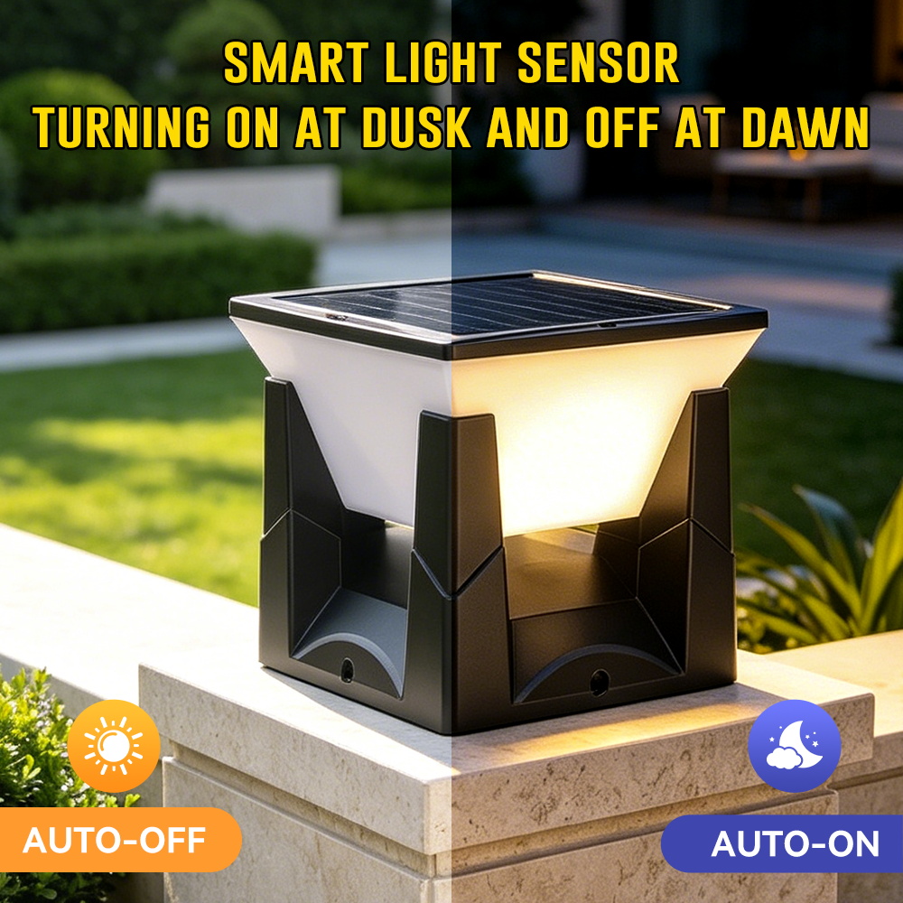 Solar Garden Decoration Column – Outdoor Power Tower recenzja i cena