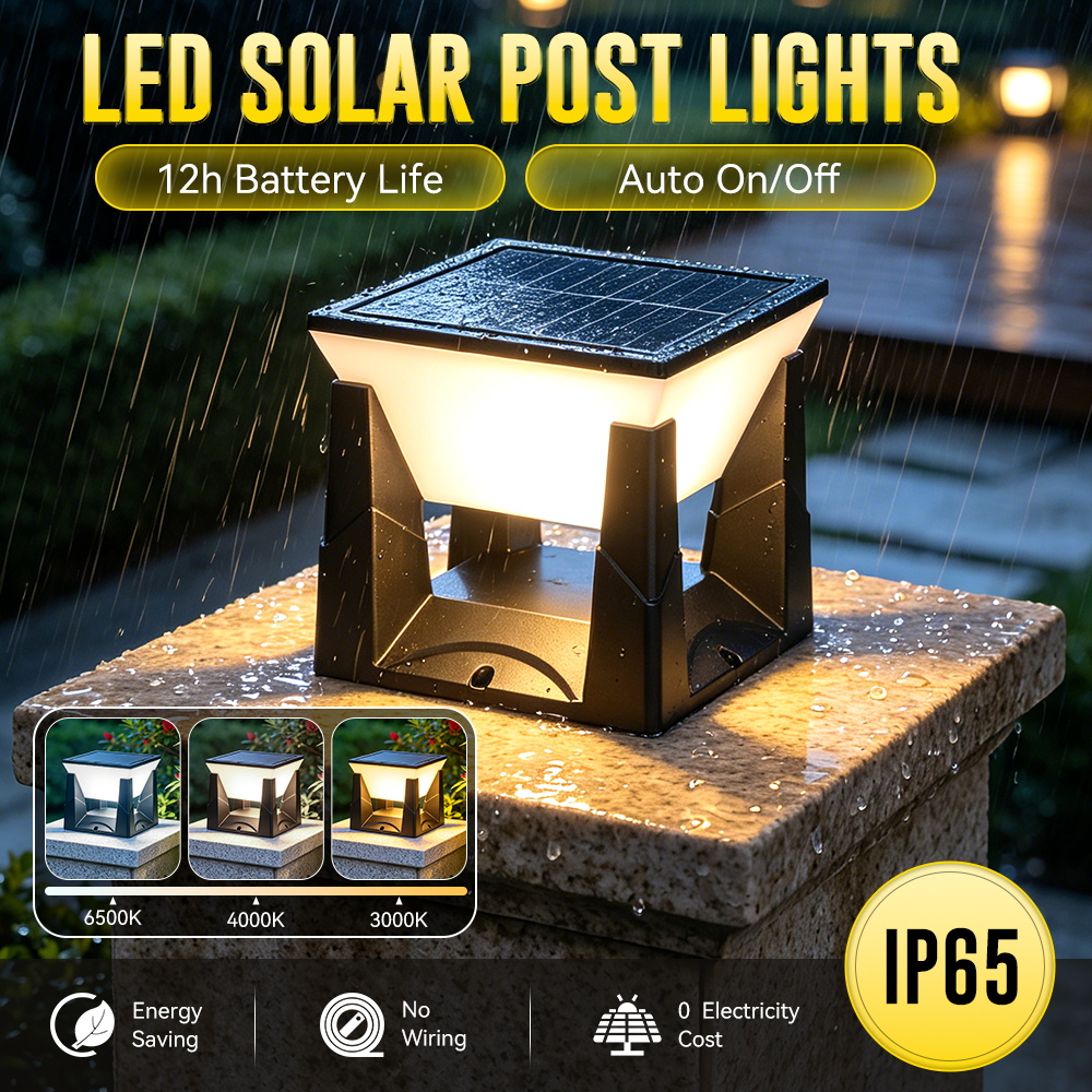 Solar Garden Decoration Column – Outdoor Power Tower recenzja i cena