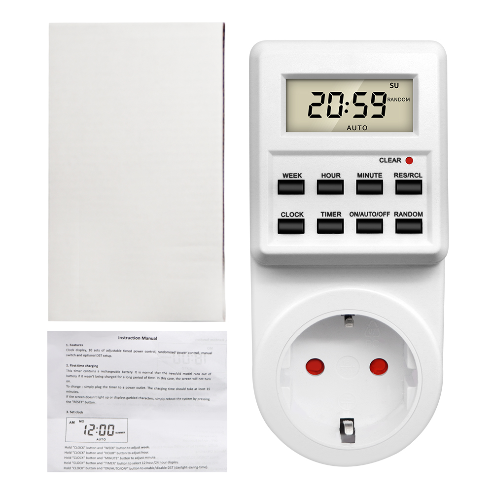 TM03 Digital Timer Switch Sock – Outdoor Power Timer recenzja i cena