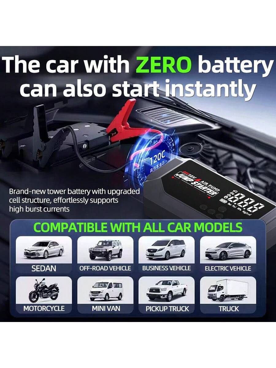 12V 8000A Portable Smart Jump  – Power Outdoor recenzja i cena