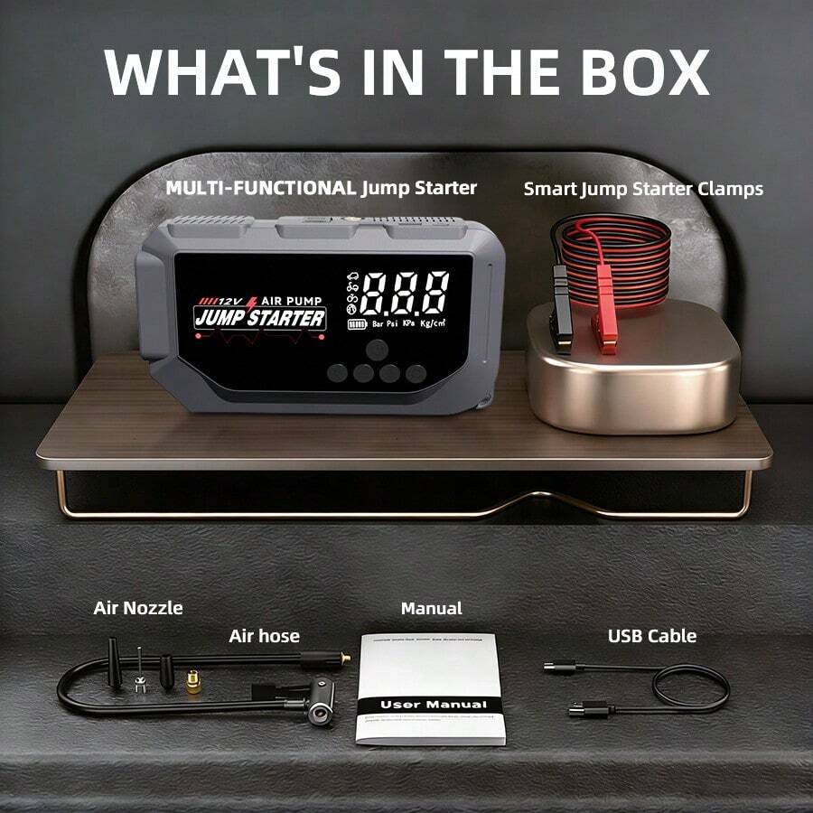 12V 8000A Portable Smart Jump  – Power Outdoor recenzja i cena