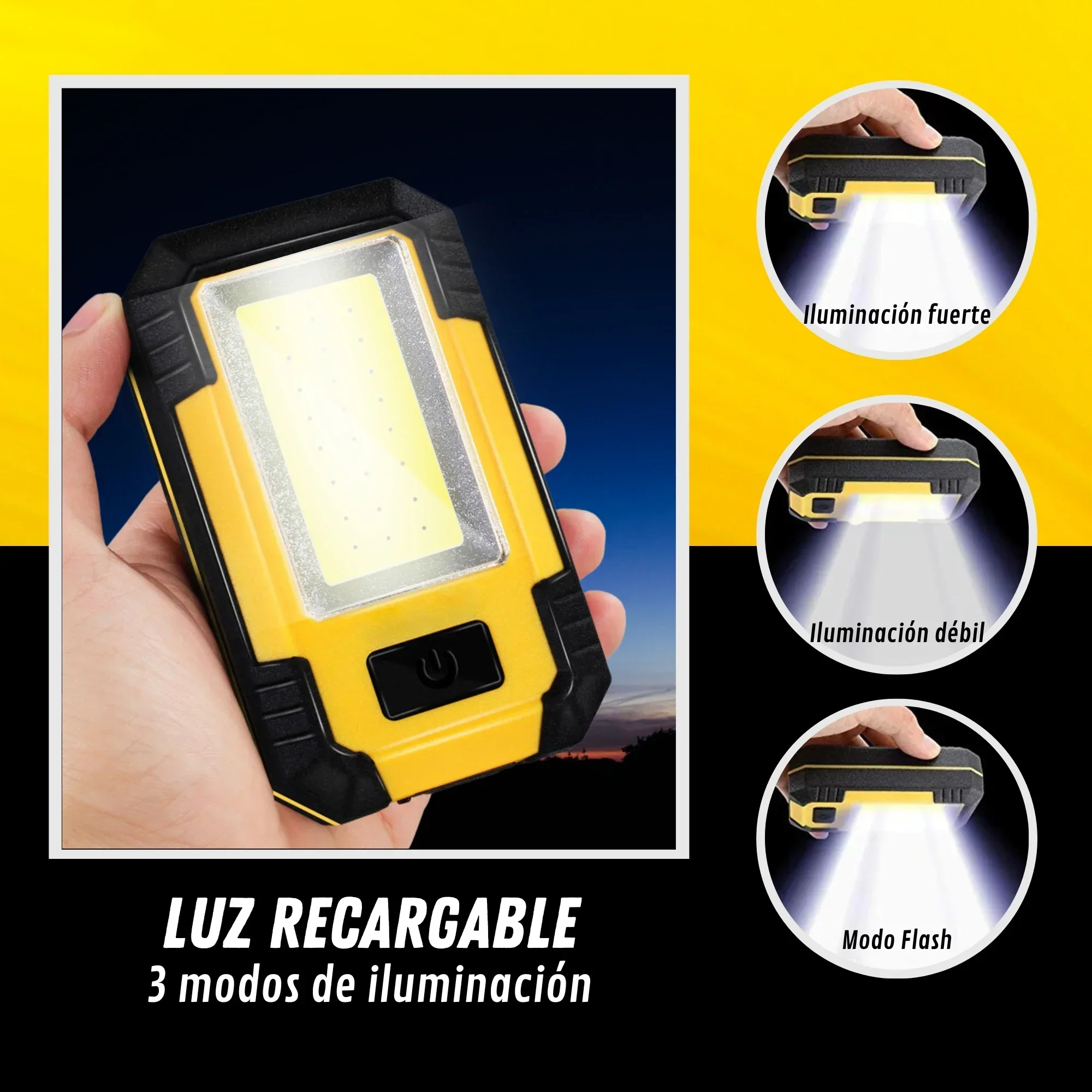 4000MaH Rechargeable Work Ligh – Outdoor Power Works recenzja i cena