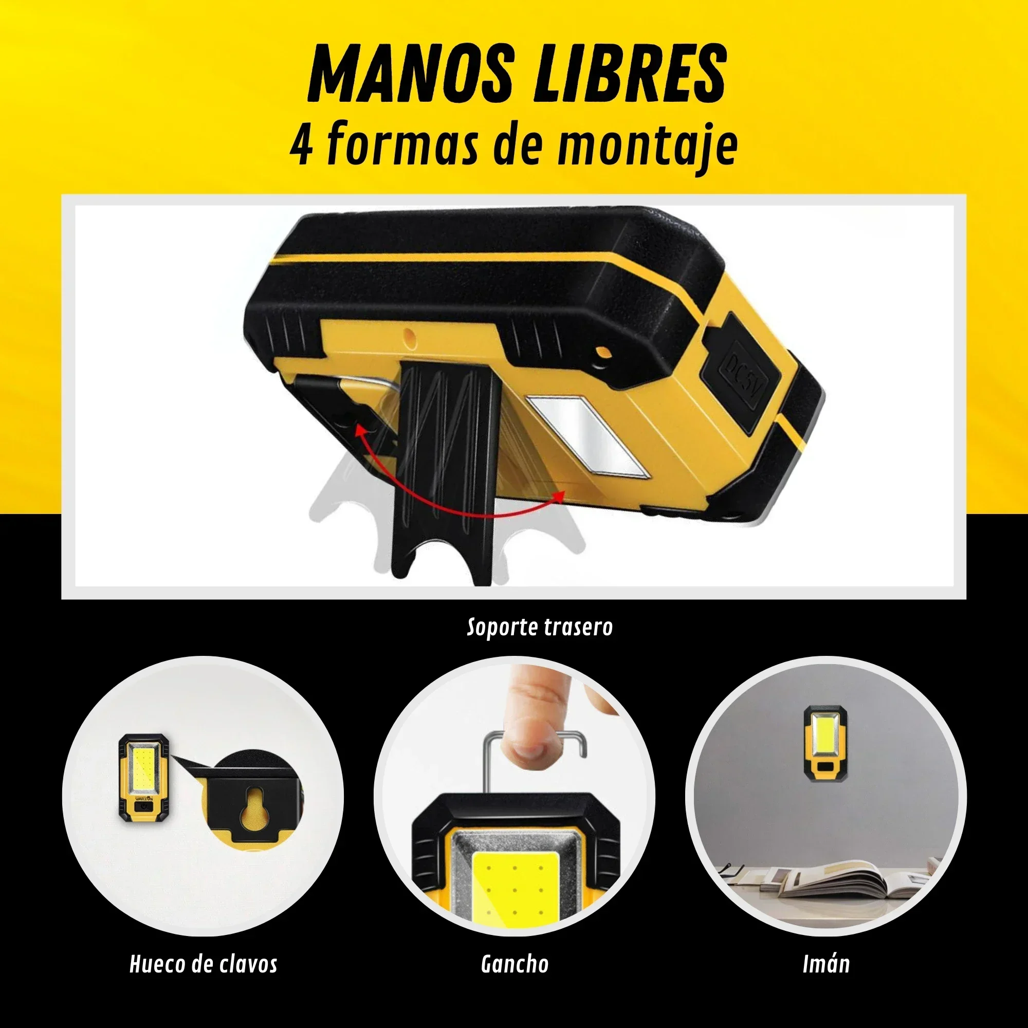 4000MaH Rechargeable Work Ligh – Outdoor Power Works recenzja i cena