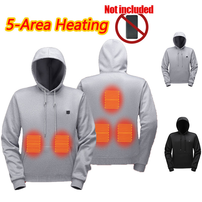 5 Zone Heating Hoodie Heating  – Outdoor Usb Power Bank recenzja i cena