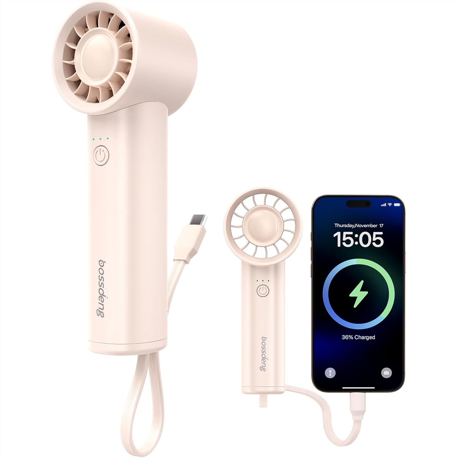 Portable Handheld Fan with Pow – Outdoor Usb Power Bank recenzja i cena