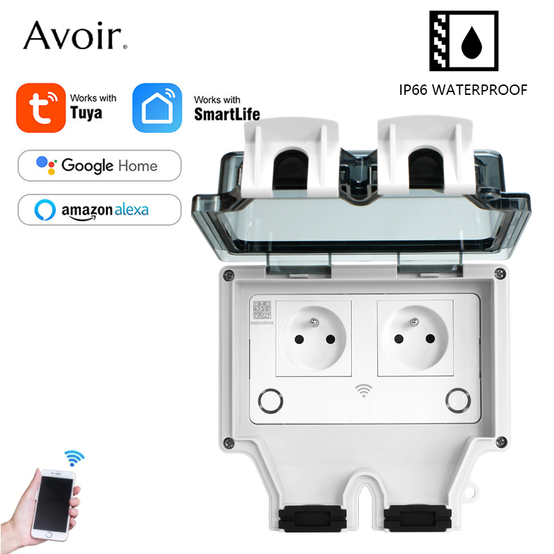 Avoir Tuya Power Socket IP66 O – Outdoor Power Outlet Wifi recenzja i cena