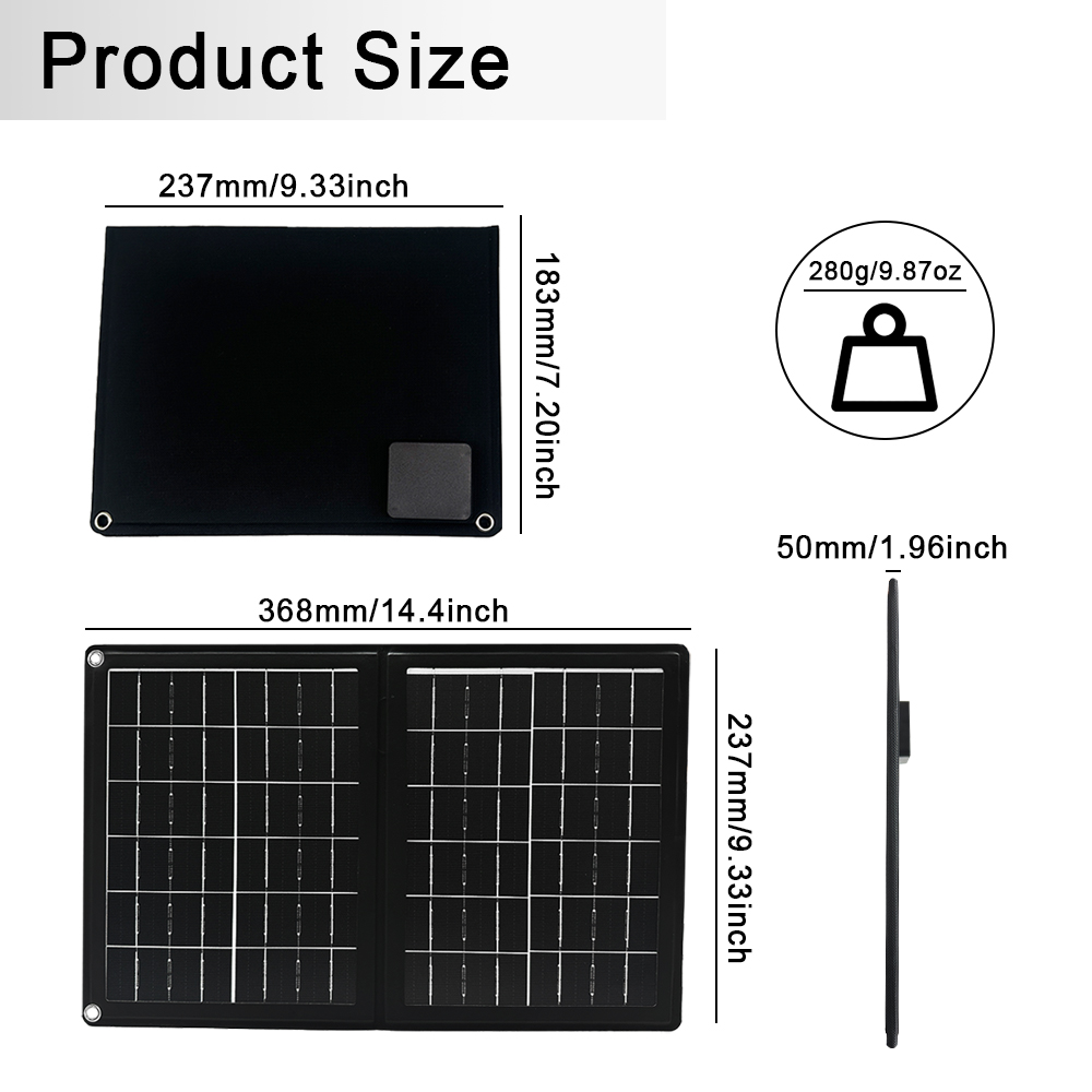 SOECOPO 800W Portable Solar Pa – Outdoor Usb Power Bank recenzja i cena