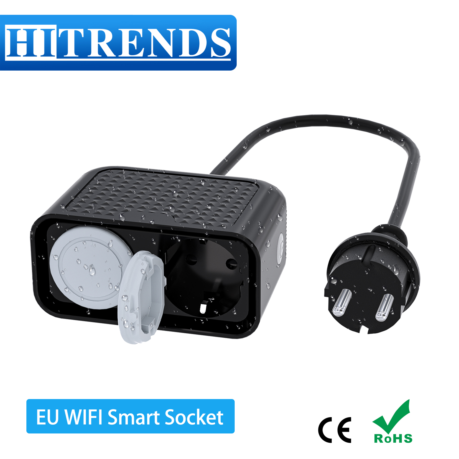 EU WIFI Smart Power Socket Out – Outdoor Power Outlet Wifi recenzja i cena