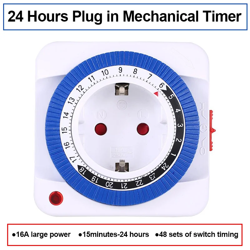 EU/US 24 Hours Timer Switch Ti – Outdoor Power Timer recenzja i cena
