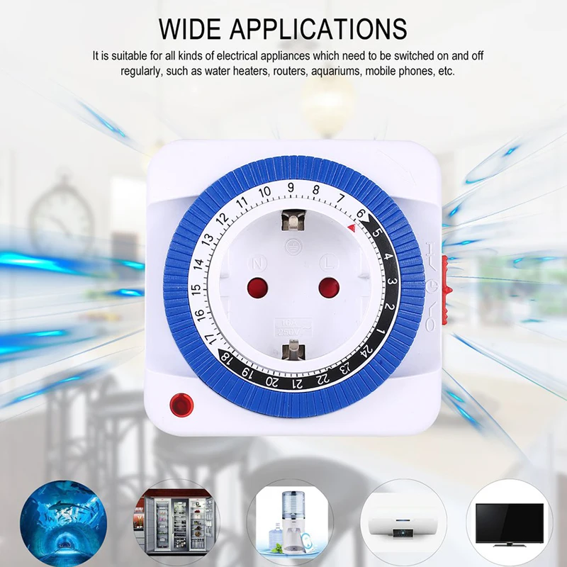EU/US 24 Hours Timer Switch Ti – Outdoor Power Timer recenzja i cena