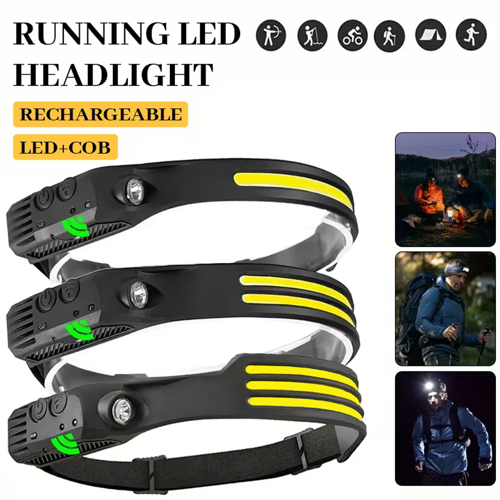 COB LED Induction Headlamp USB – Outdoor Usb Power Bank recenzja i cena