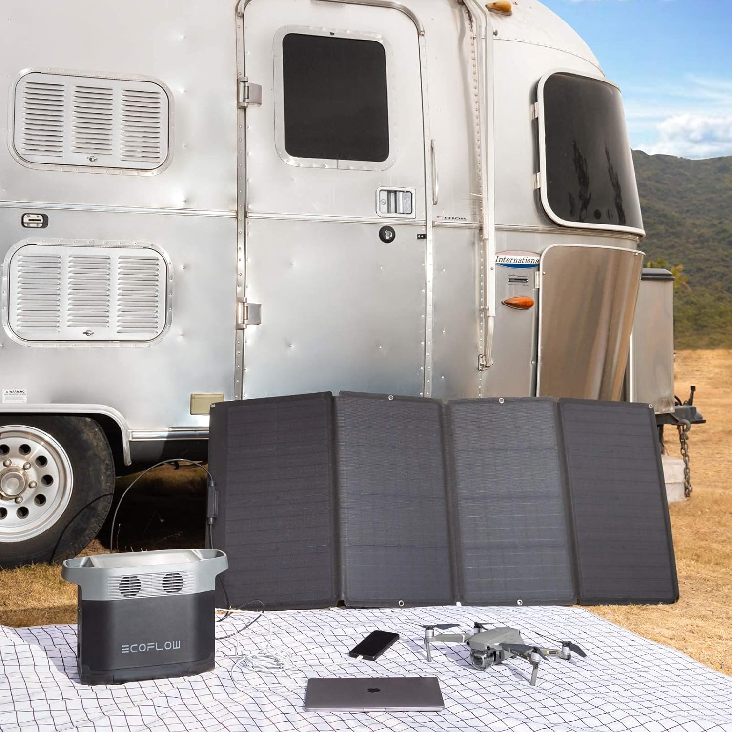 160 Watt Foldable Solar Panel  – Power Outdoor recenzja i cena