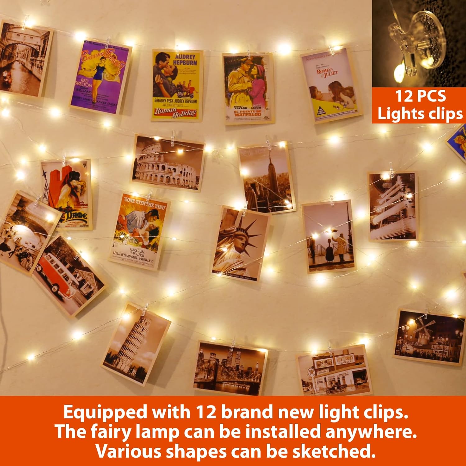 120LED 40Ft Fairy String Light – Outdoor Power Timer recenzja i cena