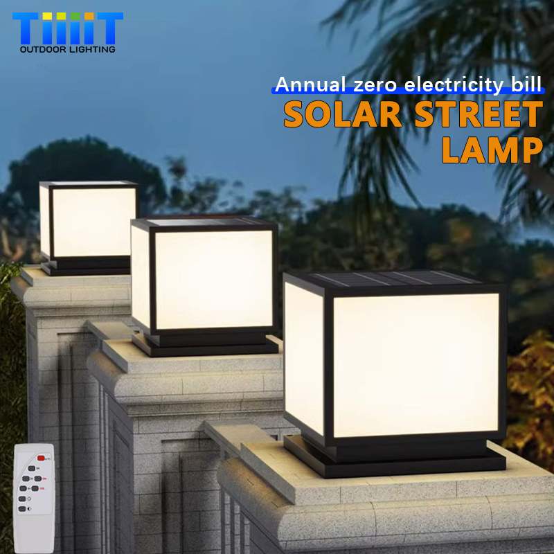 Outdoor LED Solar Column Light – Outdoor Power Tower recenzja i cena