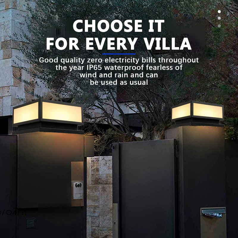Outdoor LED Solar Column Light – Outdoor Power Tower recenzja i cena