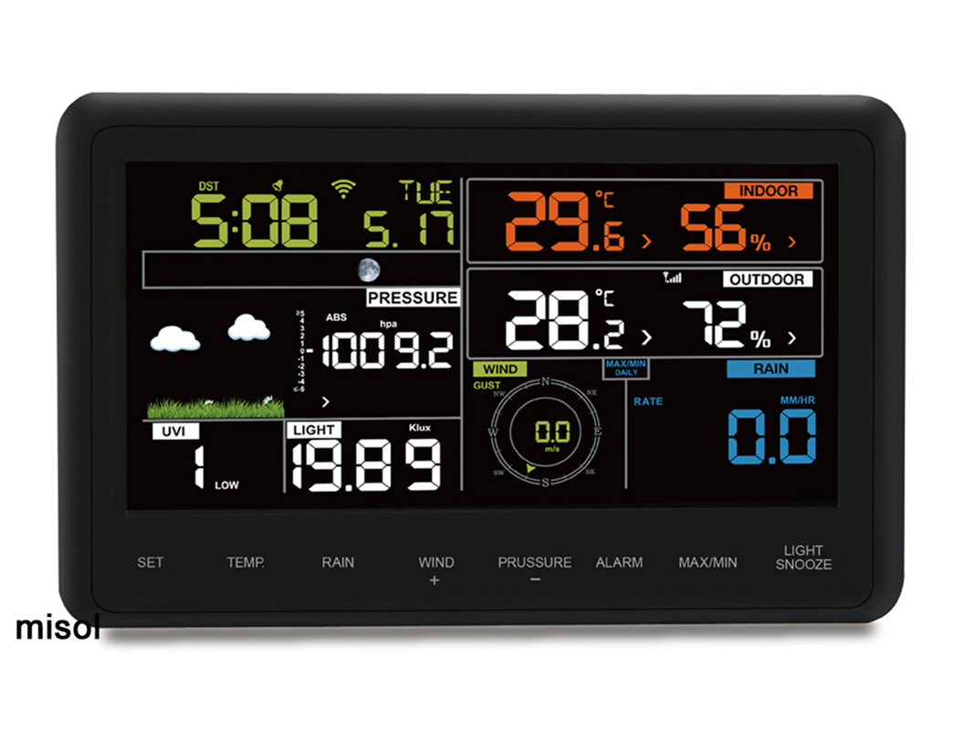 MISOL WiFi Weather Station wit – Outdoor Power Tower recenzja i cena