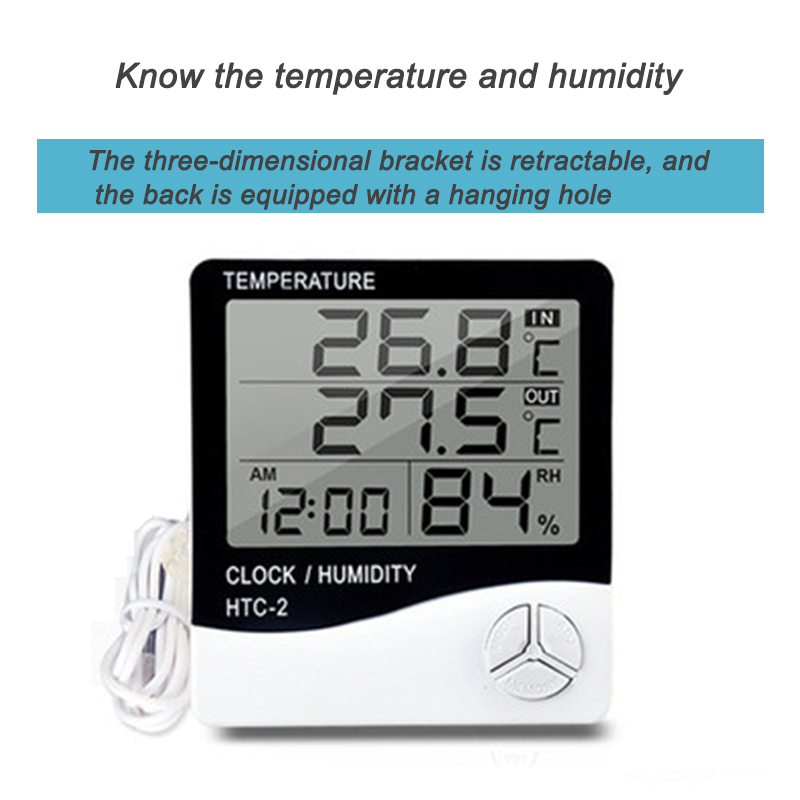 Digital LCD Thermo-hygrometer  – Outdoor Power Tower recenzja i cena