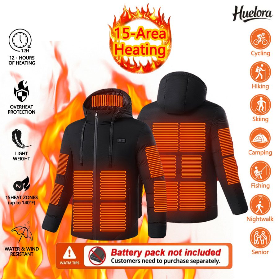 Huelora 11 Area Heated Jacket  – Outdoor Power Works recenzja i cena