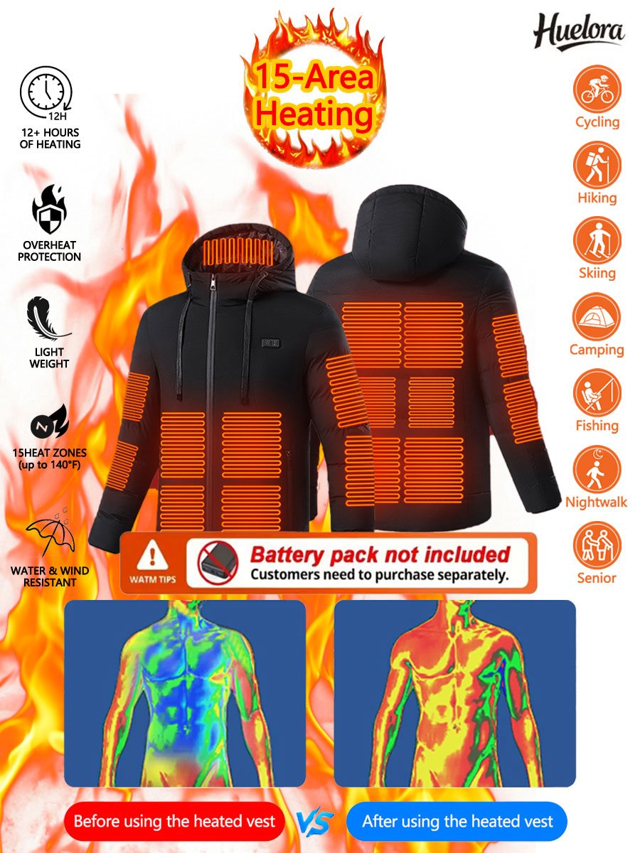 Huelora 11 Area Heated Jacket  – Outdoor Power Works recenzja i cena