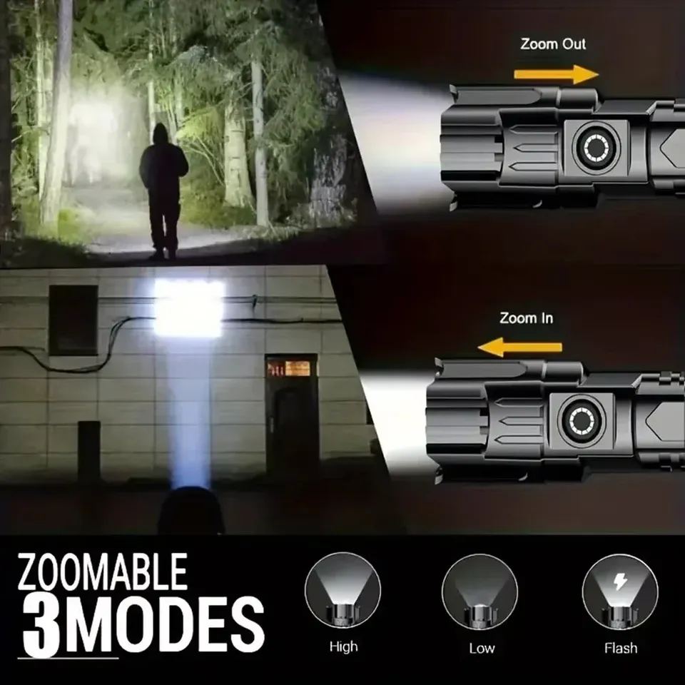 Super Bright LED Flashlight US – Outdoor Usb Power Bank recenzja i cena