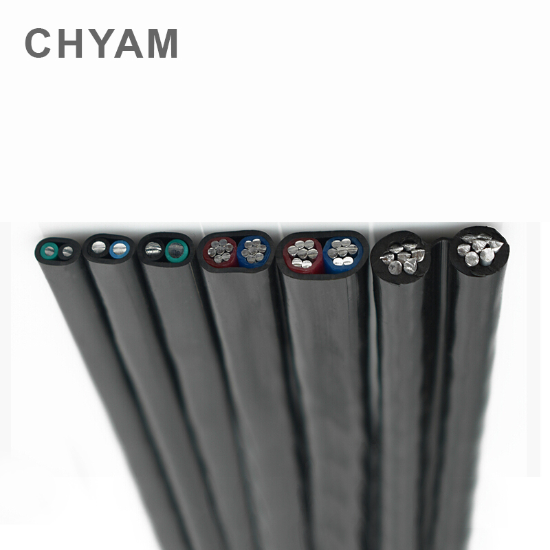 10 Meters Aluminum Wire Black  – Outdoor Power Line Cover recenzja i cena
