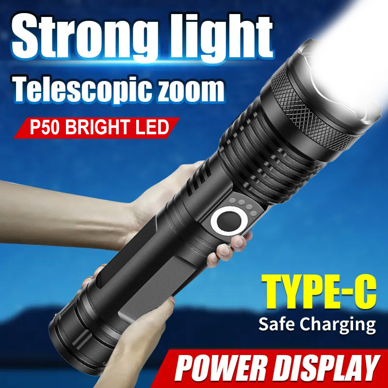 P50 Powerful LED Flashlight -  – Outdoor Power Works recenzja i cena
