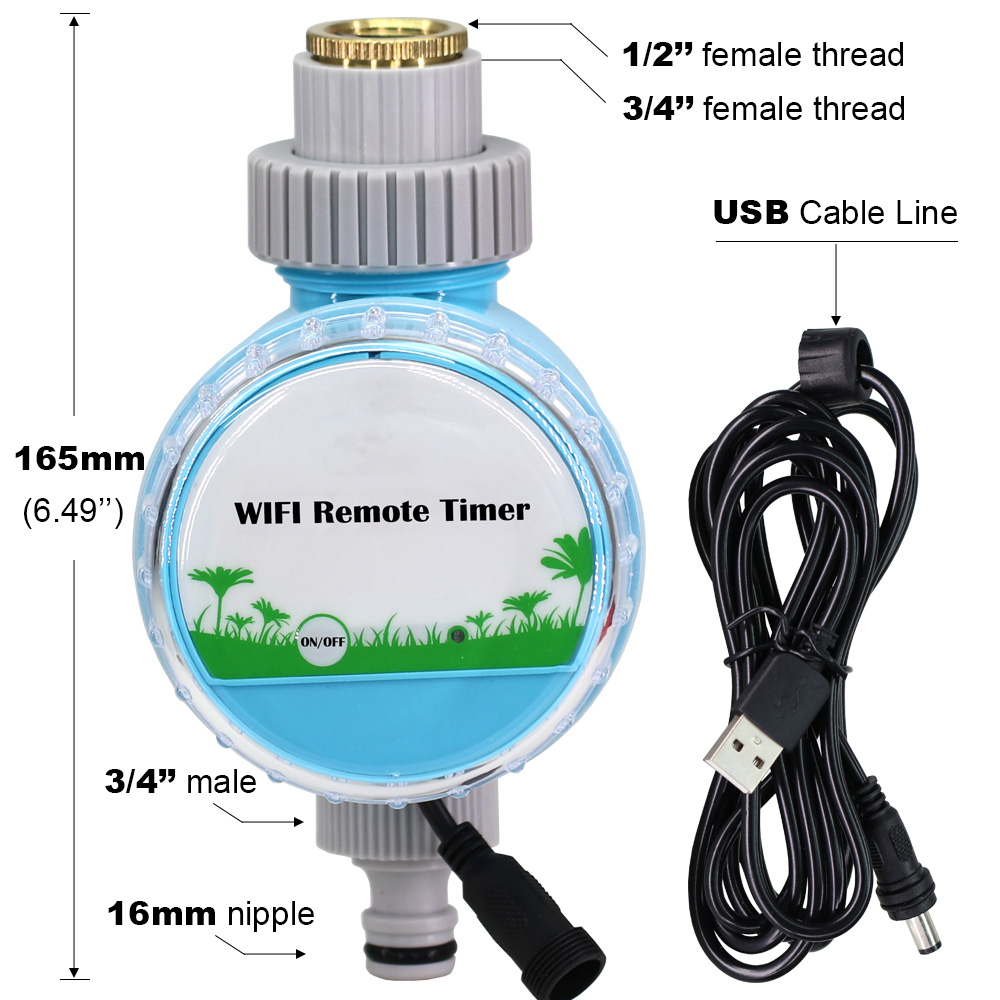 WiFi Wireless Garden Water Tim – Outdoor Power Timer recenzja i cena