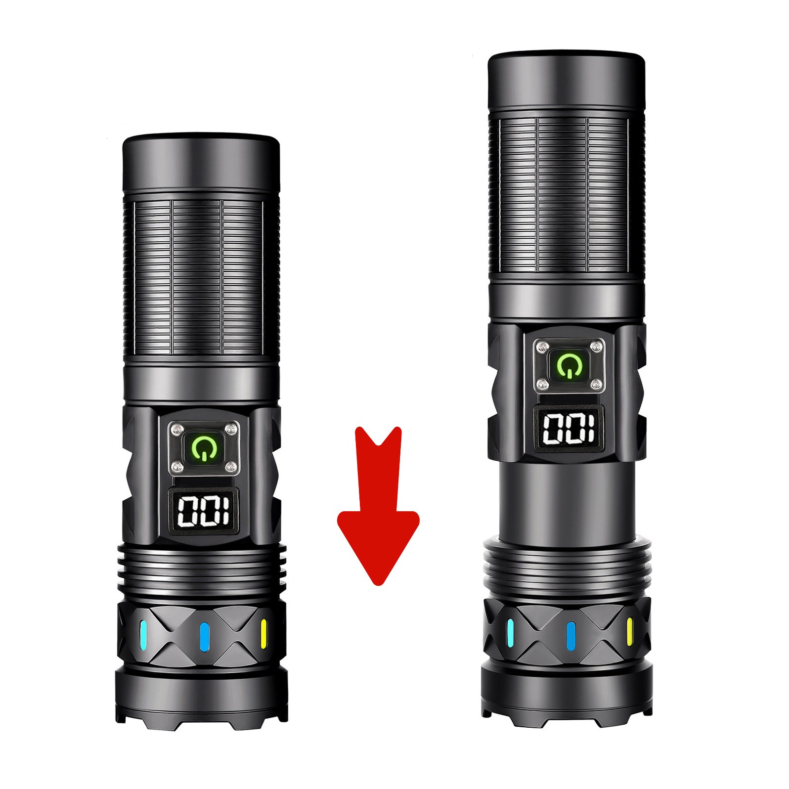 High Power LED Flashlight Tele – Outdoor Power For Camping recenzja i cena