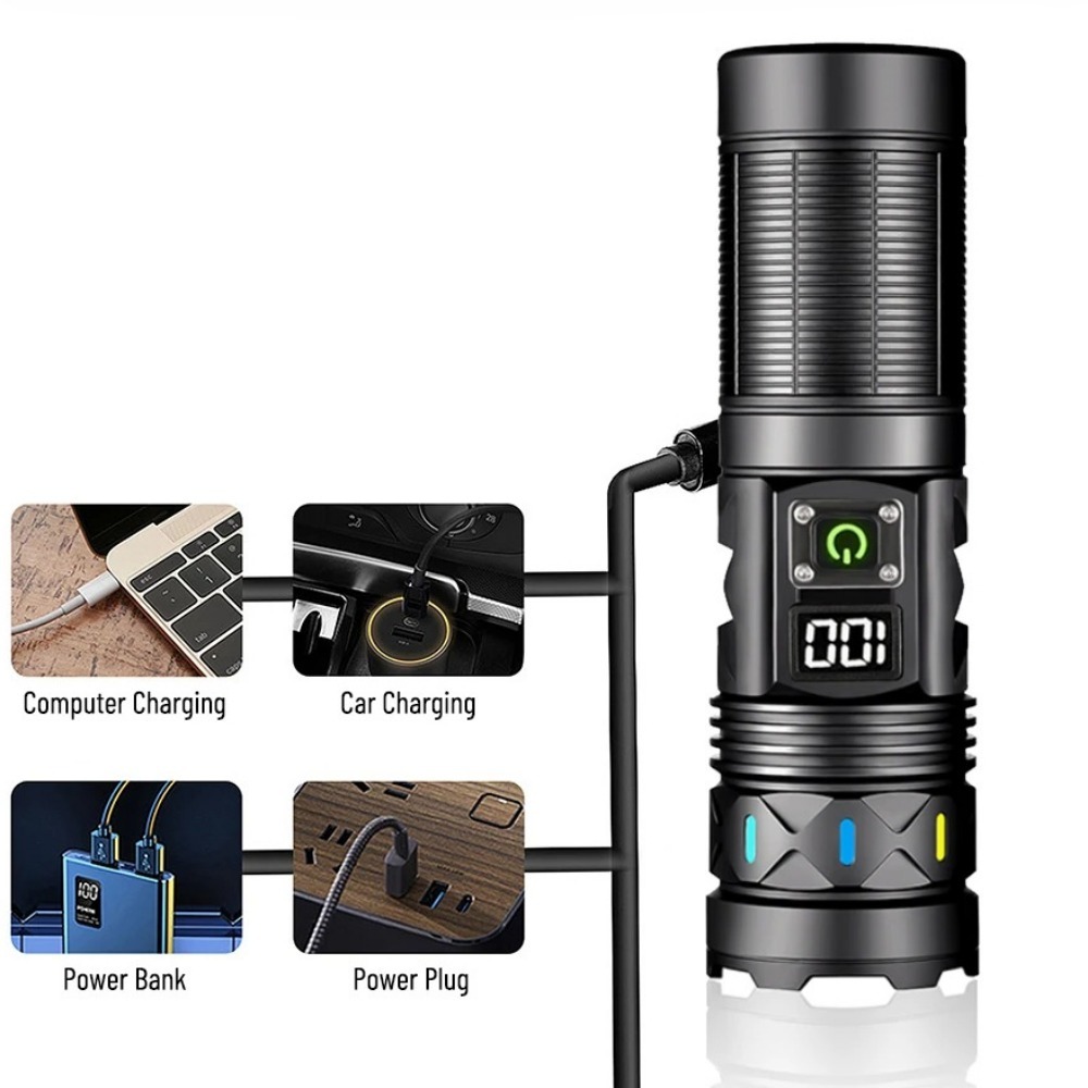 High Power LED Flashlight Tele – Outdoor Power For Camping recenzja i cena