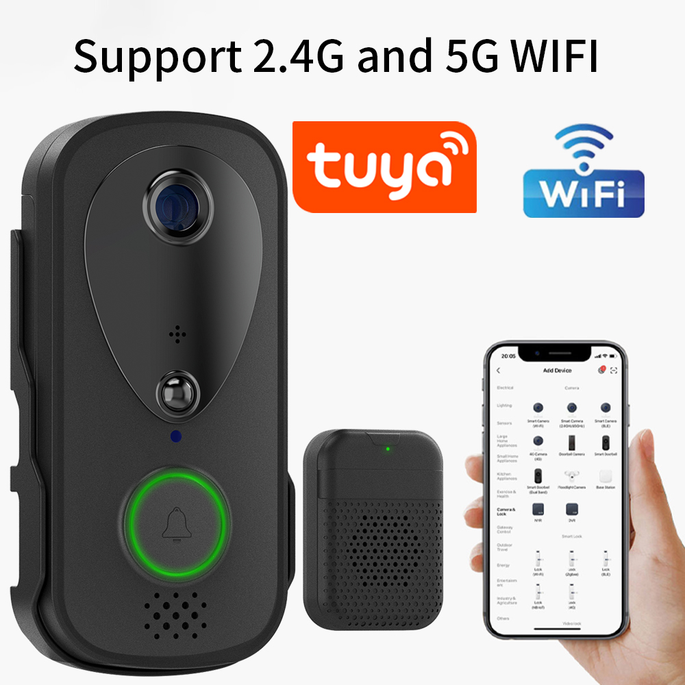 5G 2.4G WiFi Video Doorbell 10 – Outdoor Power Outlet Wifi recenzja i cena