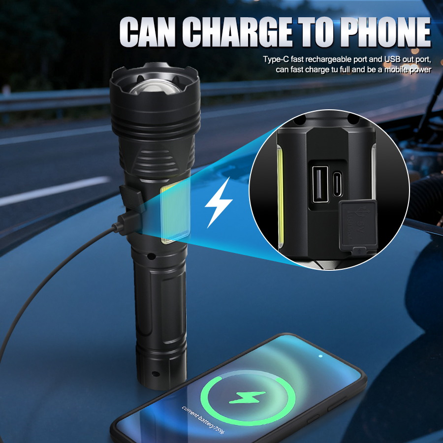 Powerful LED Handheld Flashlig – Outdoor Power Works recenzja i cena